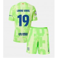 Barcelona Lamine Yamal #19 Rezervni Dres za djecu 2024-25 Kratak Rukav (+ Kratke hlače)